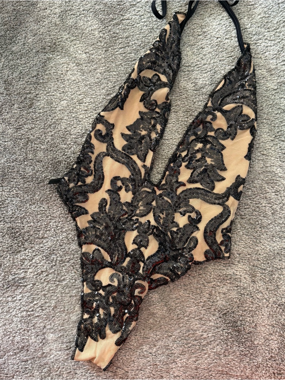 Super sexy sequin swimsuit or Bodysuit